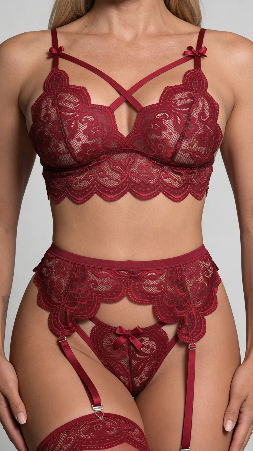 Liebelle Mariana 2-teiliges Spitzen-Set mit floraler Stickerei - Bild 17