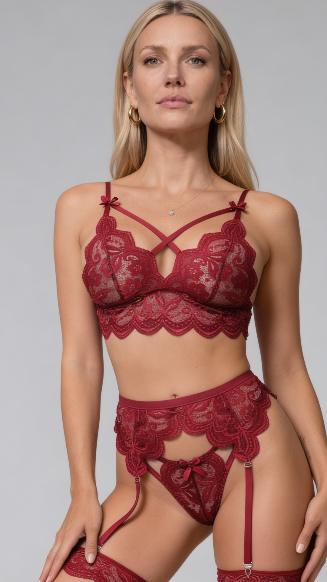 Liebelle Mariana 2-teiliges Spitzen-Set mit floraler Stickerei - Bild 15