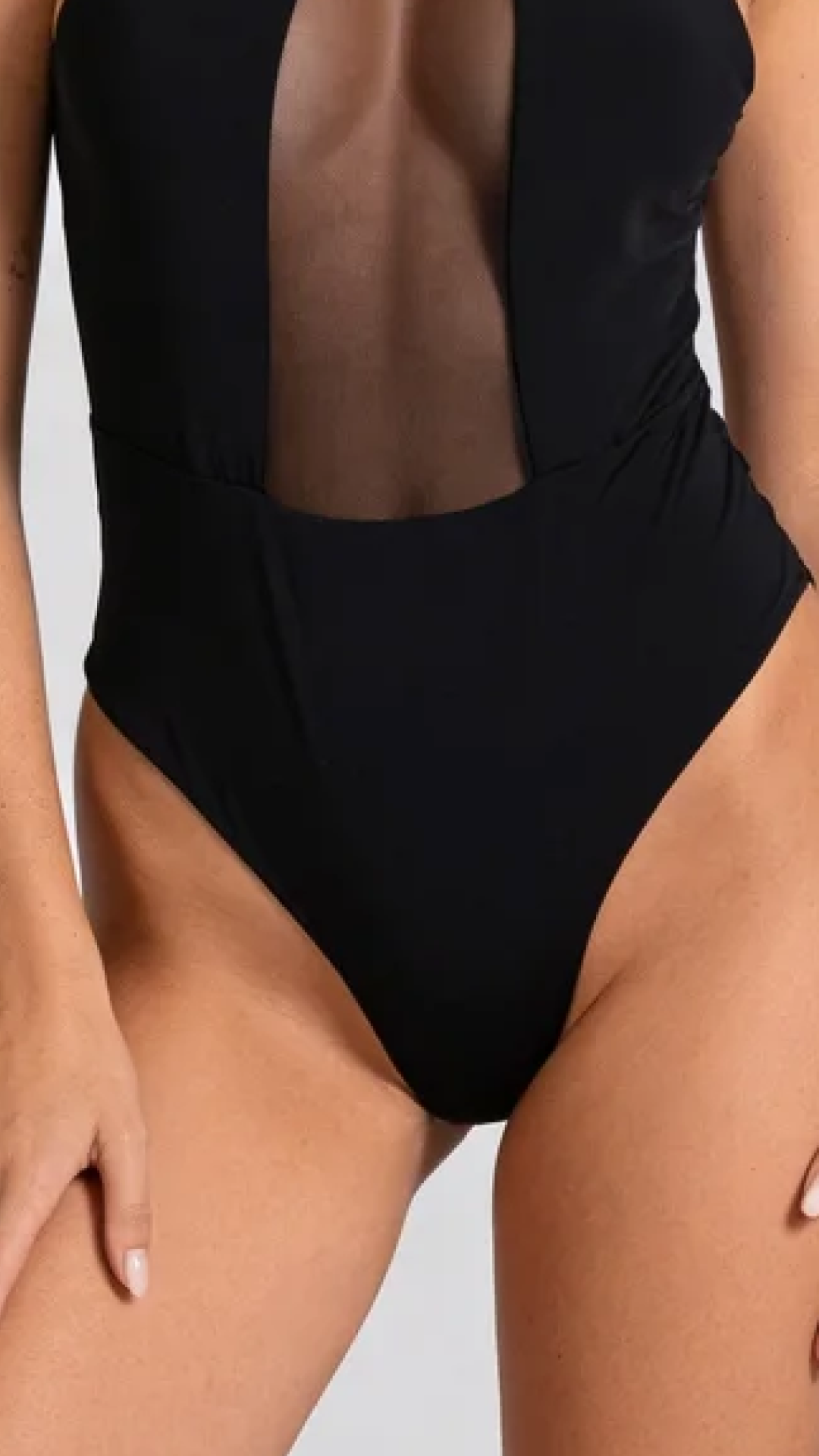 Liebelle Celeste transparenter Netzstoff-Body mit geformten Körbchen - Bild 3
