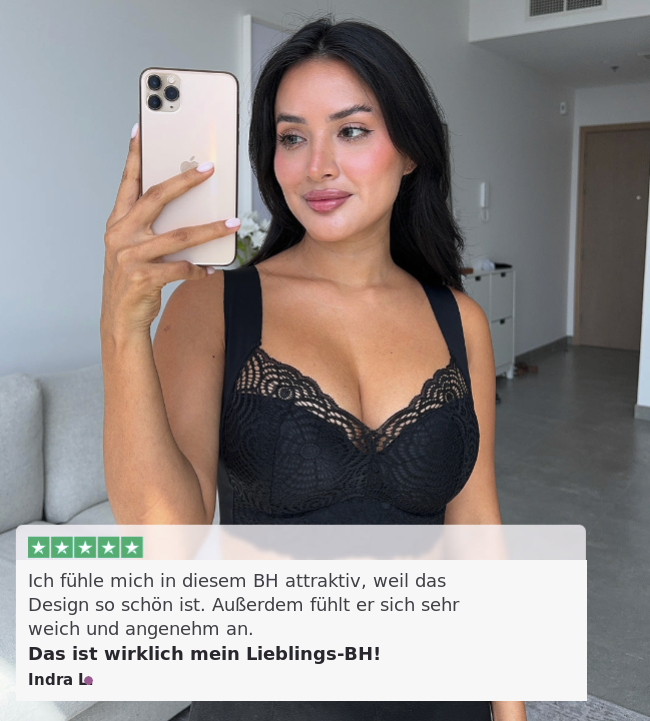 Liebelle Original – bequemer, stützender BH mit Hebeeffekt